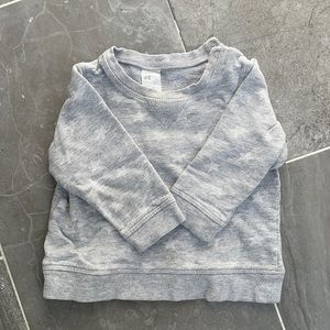 Gray H&M baby sweater size 9-12 months